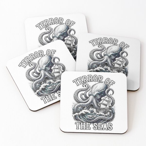 Item preview, Kraken Terror Of The Seas Sea Monster Fantasy Gift designed and sold by EKHOAISTORE.