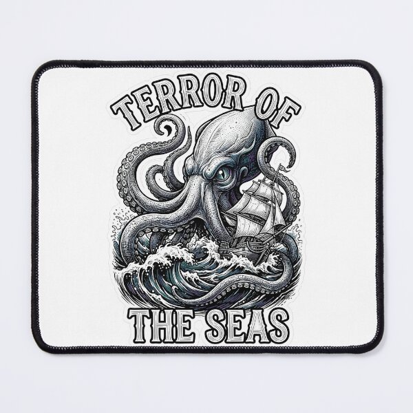 Item preview, Kraken Terror Of The Seas Sea Monster Fantasy Gift designed and sold by EKHOAISTORE.