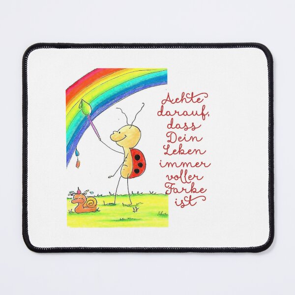 Item preview, Beetle paints rainbow designed and sold by KarinKaefer.