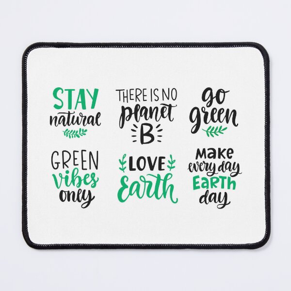 Item preview, Stay Natural – There Is No Planet B – Go Green Earth Day Typography Design designed and sold by Art Wave Studio.