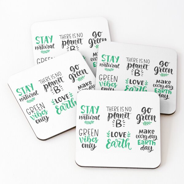 Item preview, Stay Natural – There Is No Planet B – Go Green Earth Day Typography Design designed and sold by Art Wave Studio.