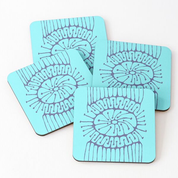 Item preview, CONVERGENCE TEAL designed and sold by KolbStudios.