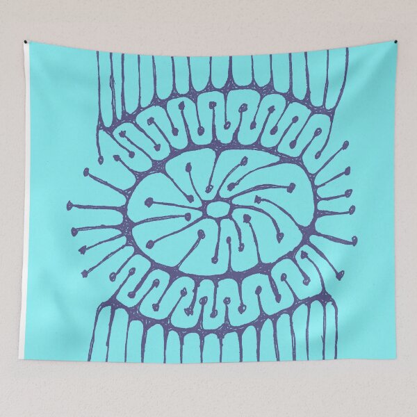 Item preview, CONVERGENCE TEAL designed and sold by KolbStudios.