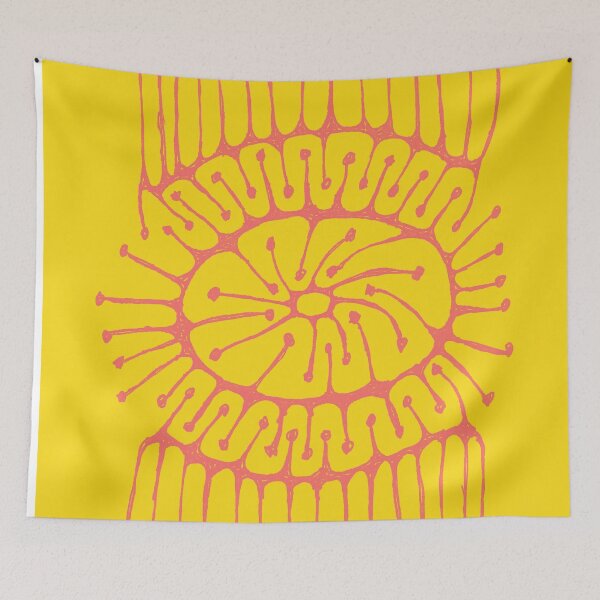 Item preview, CONVERGENCE YELLOW AND ORANGE designed and sold by KolbStudios.