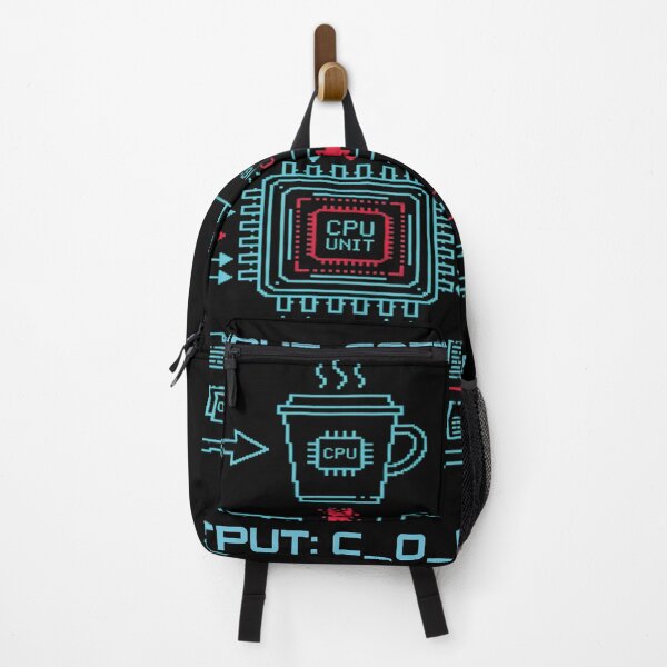 Item preview, Glitch Coffee to Code Converter IT Blueprint Art designed and sold by TatianaPri.