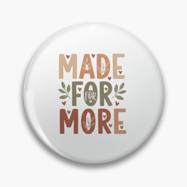 Item preview,  Made for More Christian Typography – Modern Faith Handwritten Design designed and sold by Illustrated Faith.