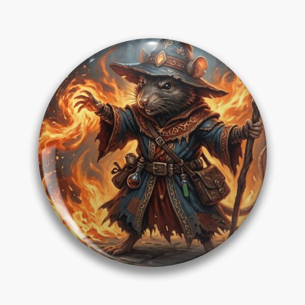 Item preview, Rat Pyromancer designed and sold by The King's general goods.