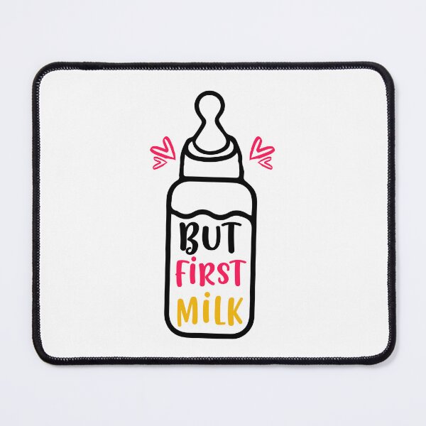 Item preview, But First Milk - Funny Baby Milk Parody Cute Newborn Gift designed and sold by FuzionRaptor.