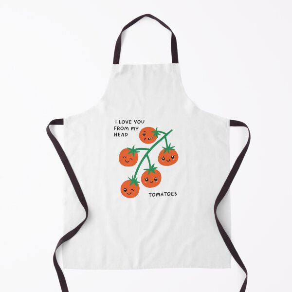 Item preview, I Love You From My Head Tomatoes Cute Tomatoes designed and sold by krystalRomanart.