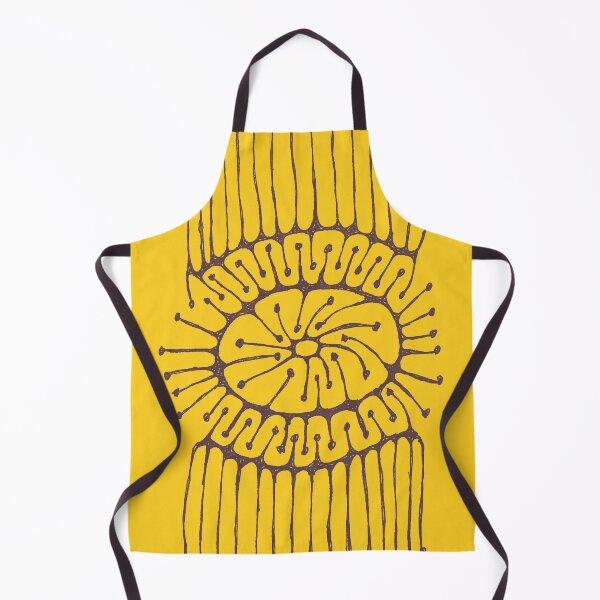 Item preview, CONVERGENCE YELLOW AND BLACK designed and sold by KolbStudios.