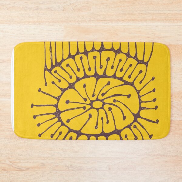 Item preview, CONVERGENCE YELLOW AND BLACK designed and sold by KolbStudios.