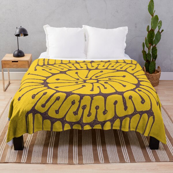Item preview, CONVERGENCE YELLOW AND BLACK designed and sold by KolbStudios.