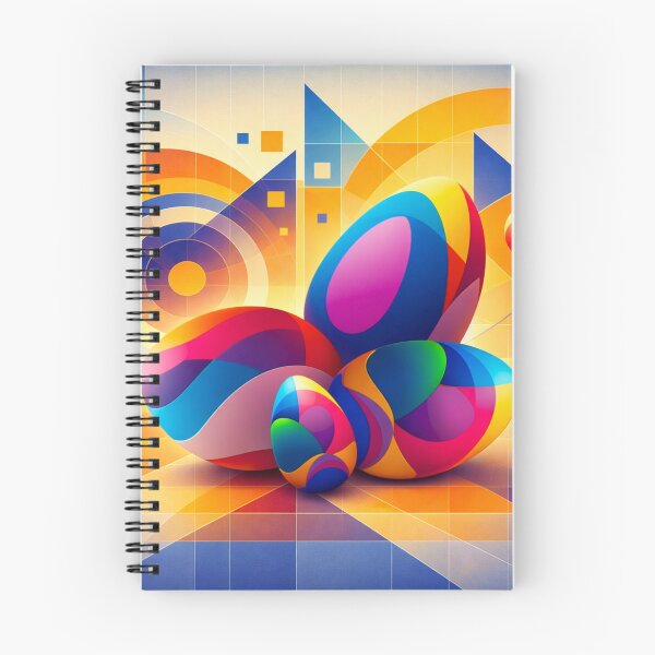 Item preview, Colorful Geometric Abstract Easter Composition designed and sold by sneidere9dace.