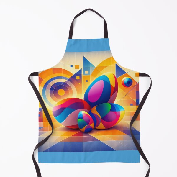 Item preview, Colorful Geometric Abstract Easter Composition designed and sold by sneidere9dace.
