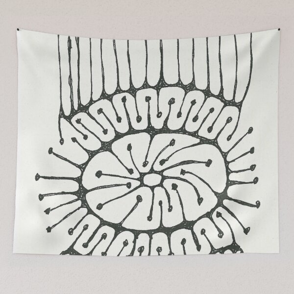 Item preview, CONVERGENCE BLACK & WHITE designed and sold by KolbStudios.