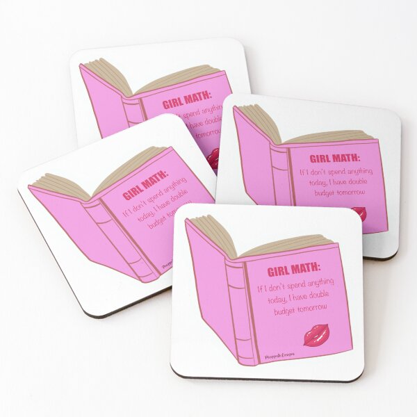 Item preview, Girl Math Aesthetic – Funny Budget Quote Pink Design  designed and sold by MaggesticDesigns.
