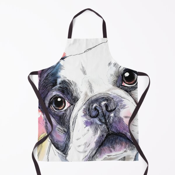 Item preview, French bulldog with colorful design designed and sold by anytka.