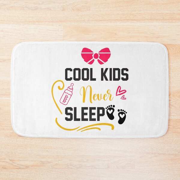 Item preview, Cool Kids Never Sleep - Funny Baby Streetwear Cute Toddler Gift designed and sold by FuzionRaptor.