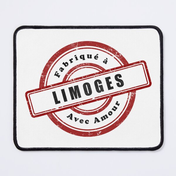 Item preview, Vintage stamp Made in Limoges with love designed and sold by Panneaux et signalisations - NPOITEVIN.