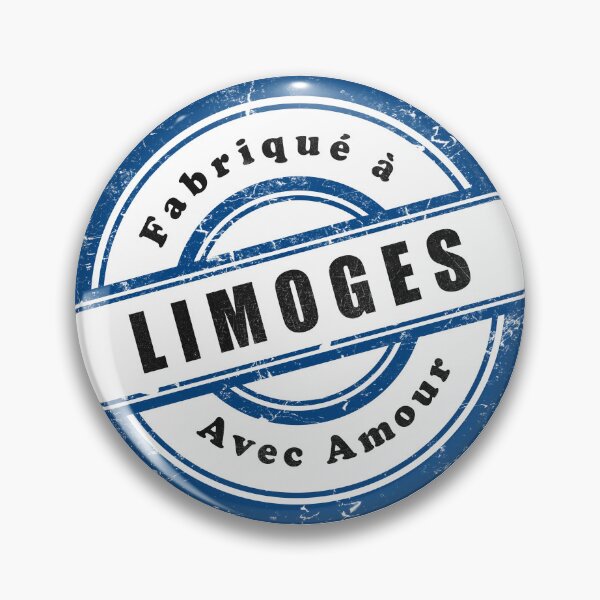 Item preview, Vintage stamp Made in Limoges with love designed and sold by Panneaux et signalisations - NPOITEVIN.