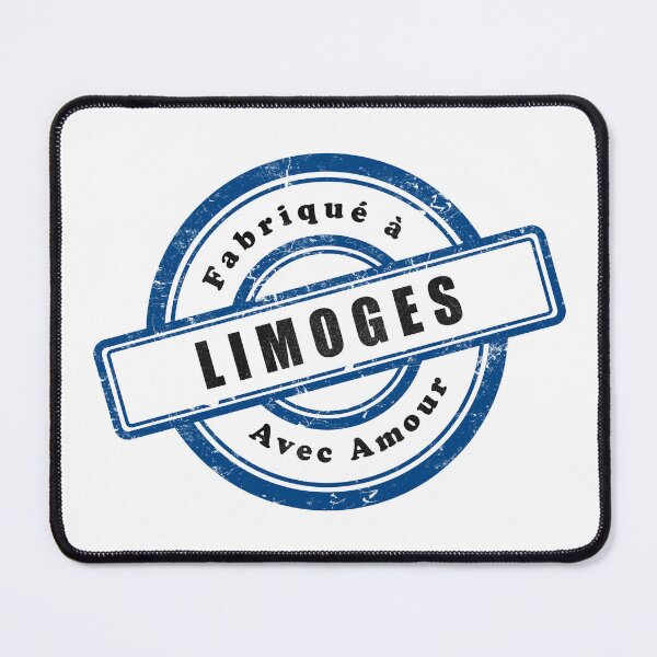 Item preview, Vintage stamp Made in Limoges with love designed and sold by Panneaux et signalisations - NPOITEVIN.