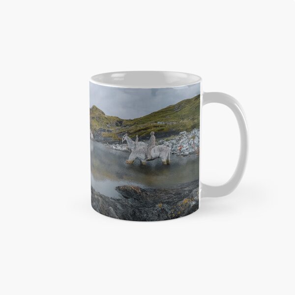 Item preview, Norwegian stillness in panoramic form: A fjord between rock, water and sky. designed and sold by SuperFrankio.