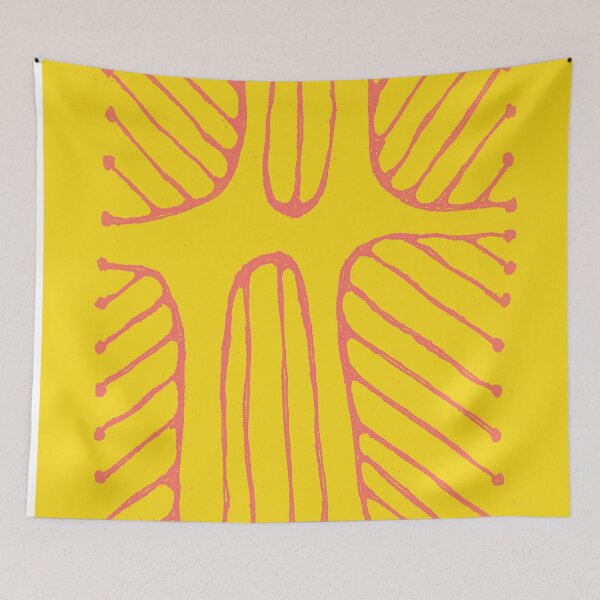 Item preview, CROSSROADS YELLOW AND ORANGE designed and sold by KolbStudios.