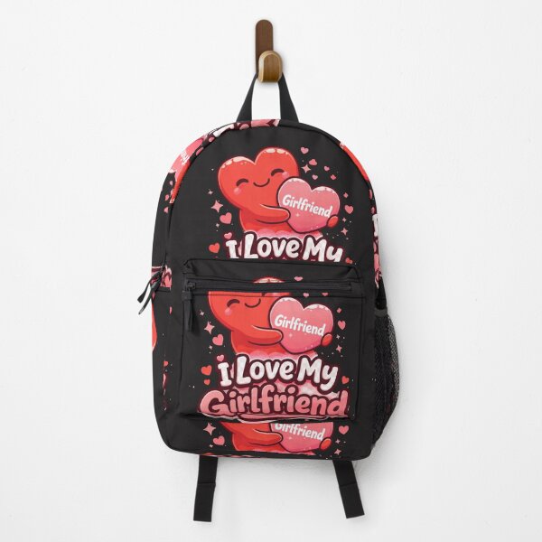 Item preview, I Love My Girlfriend Romantic Heart Typography designed and sold by New Art.