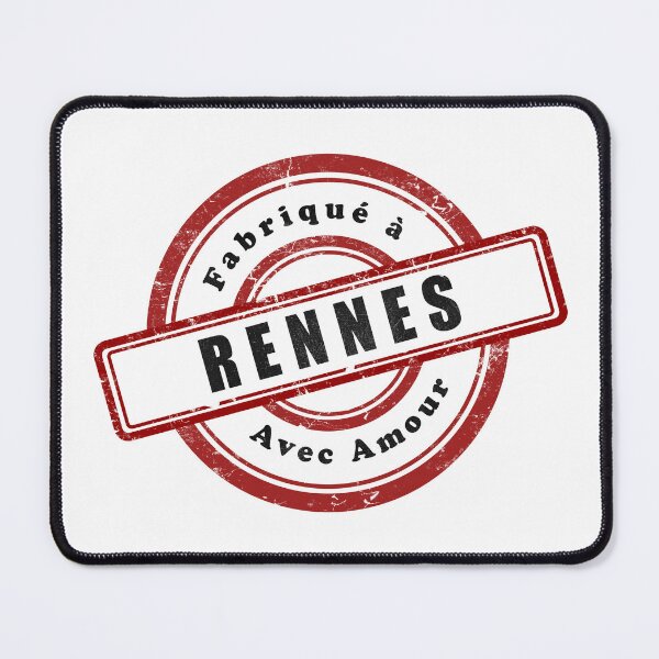 Item preview, Vintage stamp Made in Rennes with love designed and sold by Panneaux et signalisations - NPOITEVIN.