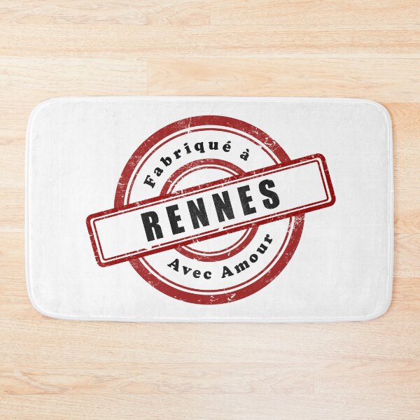 Item preview, Vintage stamp Made in Rennes with love designed and sold by Panneaux et signalisations - NPOITEVIN.