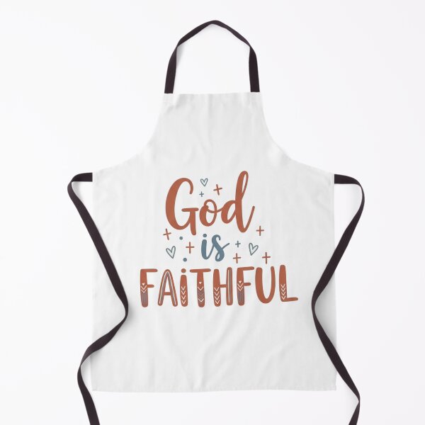 Item preview, God Is Faithful Christian Typography Design designed and sold by Illustrated Faith.