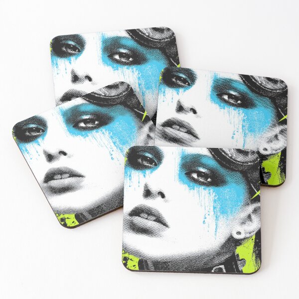 Item preview, Urban art showcases bold faces designed and sold by anytka.