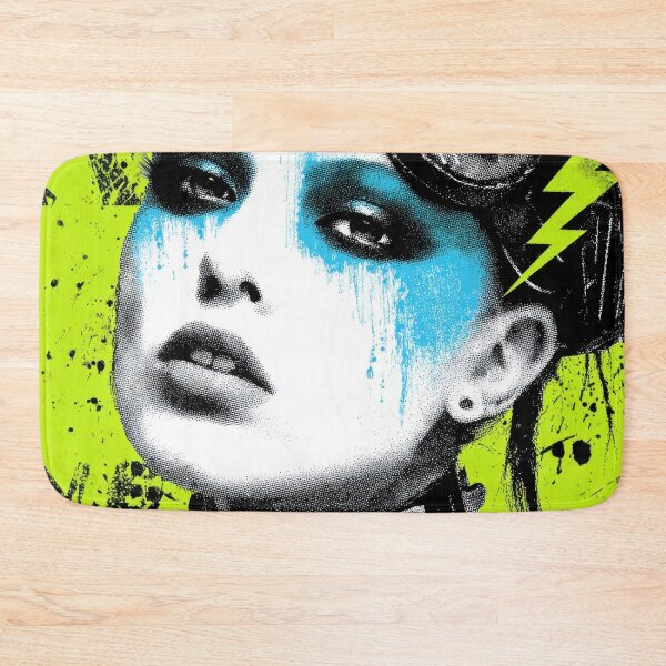 Item preview, Urban art showcases bold faces designed and sold by anytka.
