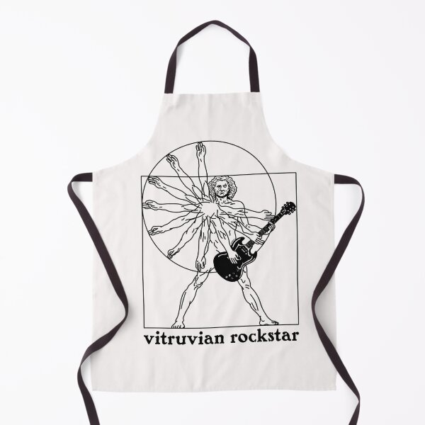 Item preview, Vitruvian Rockstar - The Virtruvian Man as a Rockstar designed and sold by ZERO-MIND.