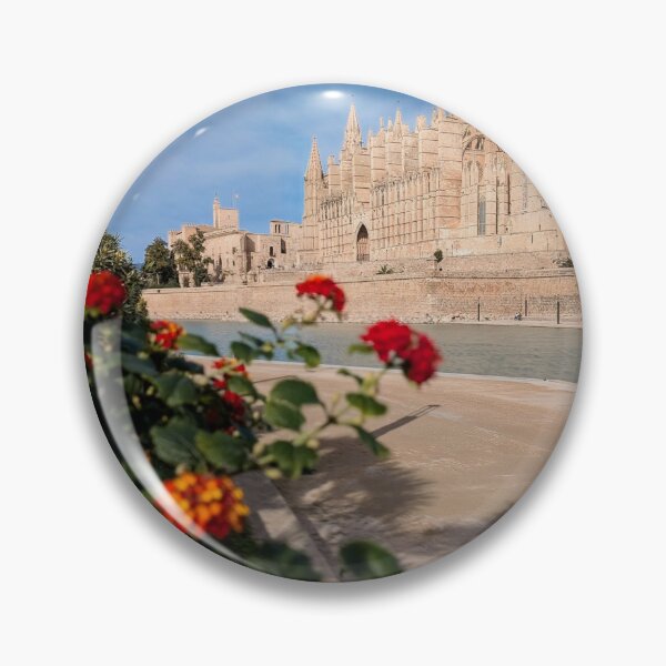 Item preview, Palma Cathedral stands right by the sea – and looks like it's from another world. designed and sold by SuperFrankio.