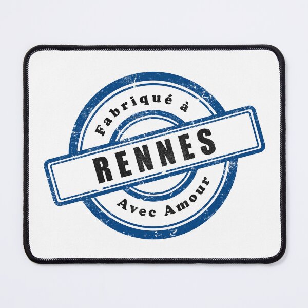 Item preview, Vintage stamp Made in Rennes with love designed and sold by Panneaux et signalisations - NPOITEVIN.