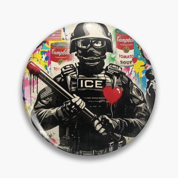 Item preview, ICE Paid Agitator street art designed and sold by Entre Dos.