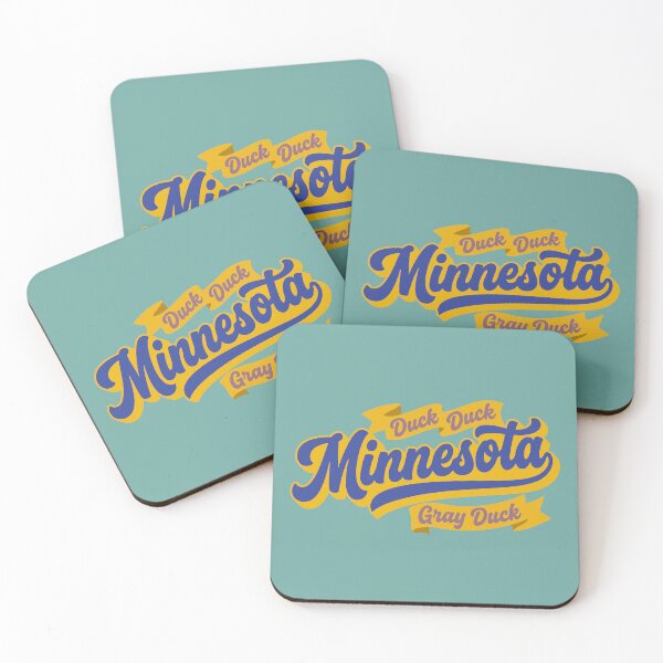 Item preview, Retro Minnesota Duck Duck Gray Duck designed and sold by Cozy-Old-Pub.