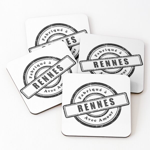 Item preview, Vintage stamp Made in Rennes with love designed and sold by Panneaux et signalisations - NPOITEVIN.