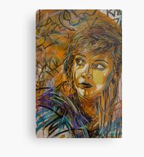 Sad Girl Metal Print