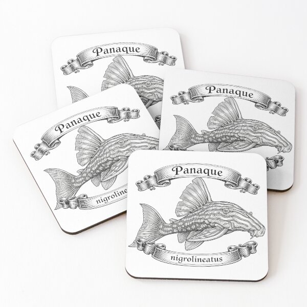 Item preview, Retro Royal Pleco (Panaque nigrolineatus) designed and sold by My-Thing.