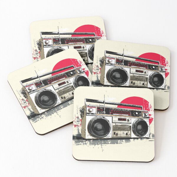 Item preview, Large boombox on a simple background designed and sold by anytka.