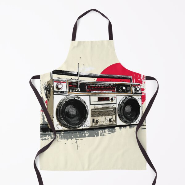 Item preview, Large boombox on a simple background designed and sold by anytka.
