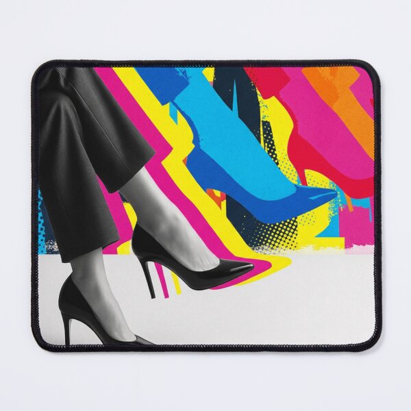 Item preview, Colorful Shoe Silhouette Montage designed and sold by sneidere9dace.