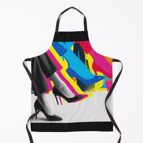 Item preview, Colorful Shoe Silhouette Montage designed and sold by sneidere9dace.