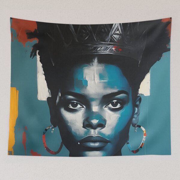 Item preview, Female Portrait – Contemporary Abstract Art designed and sold by ArtFireGallery.