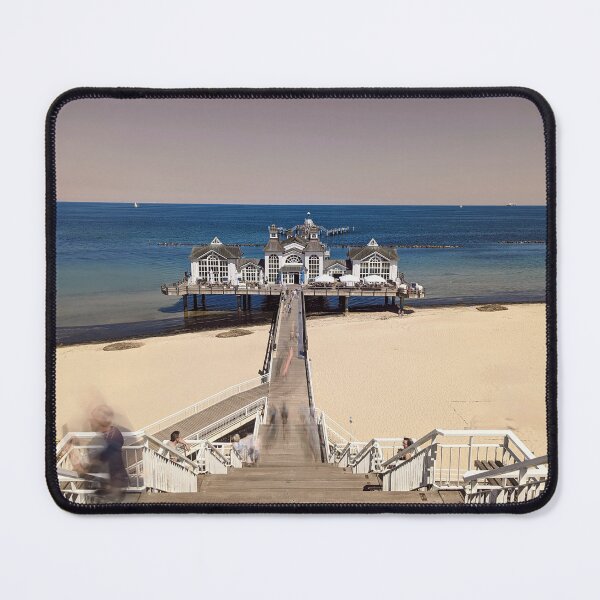 Item preview, Sellin pier on Rügen in the summer light designed and sold by SuperFrankio.