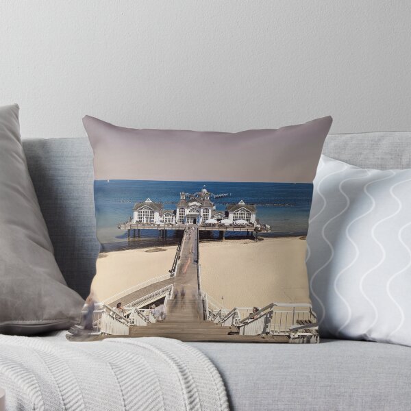 Item preview, Sellin pier on Rügen in the summer light designed and sold by SuperFrankio.