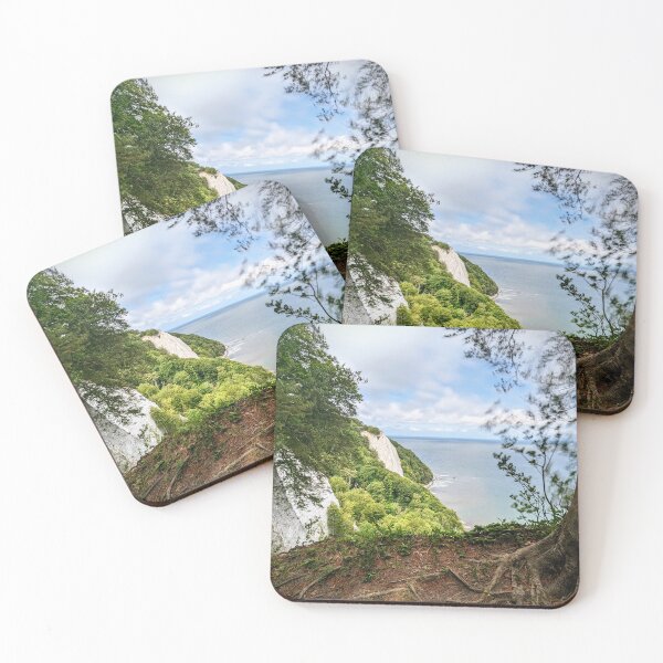 Item preview, Majestic Königsstuhl on Rügen in sunlight designed and sold by SuperFrankio.