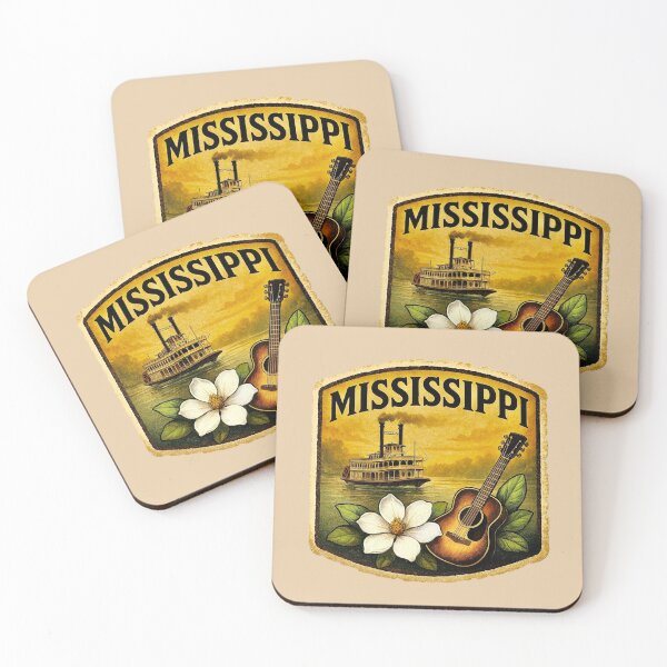 Item preview, Mississippi - Riverboats, Magnolia & Blues designed and sold by Myra365Art.